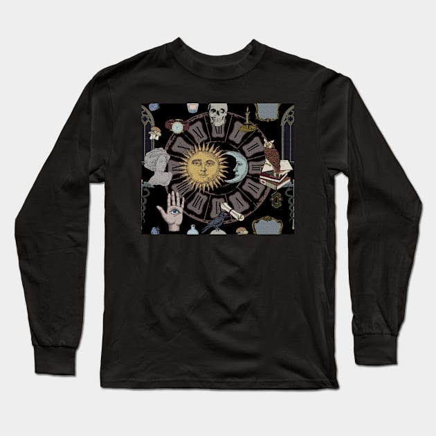 Dark Academia Long Sleeve T-Shirt by BessoChicca